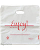 Die-Cut-Handle-Restaurant-Take-Out-Small-Bags-Size: 12" W x 12" + 6" D (Bottom Gusset)-1000-Per-Case