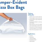 Tamper-Proof Pizza Delivery Bags