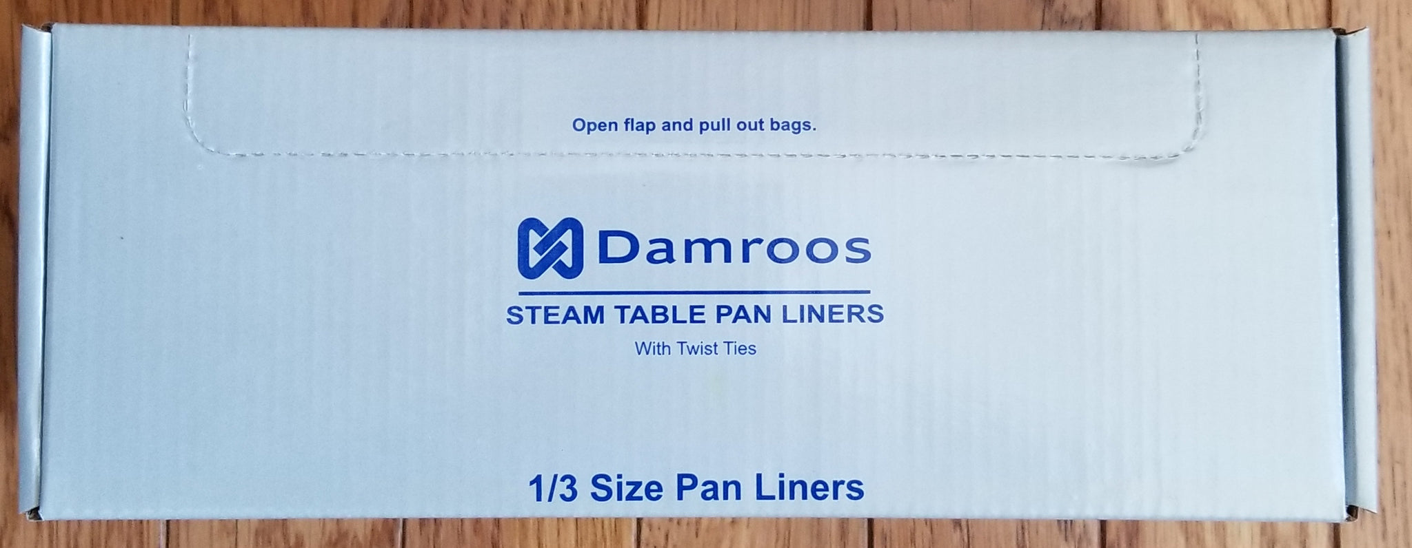 Steam Table Pan Liners - 18" W x 14" H, 1/3 Pan Capacity - 3,000 / 12 Box - With Free Shipping