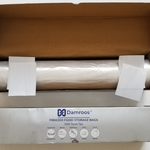 250 Freezer Food Storage Bags on Roll with Plastic Ties 18" W x 24" H
