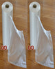250 Freezer Food Storage Bags on Roll with Plastic Ties - 18" W x 24" H
