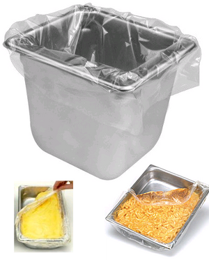 Steam Table One-Sixth (1/6) Size Pan Disposable Liners (500 Liners/Box)
