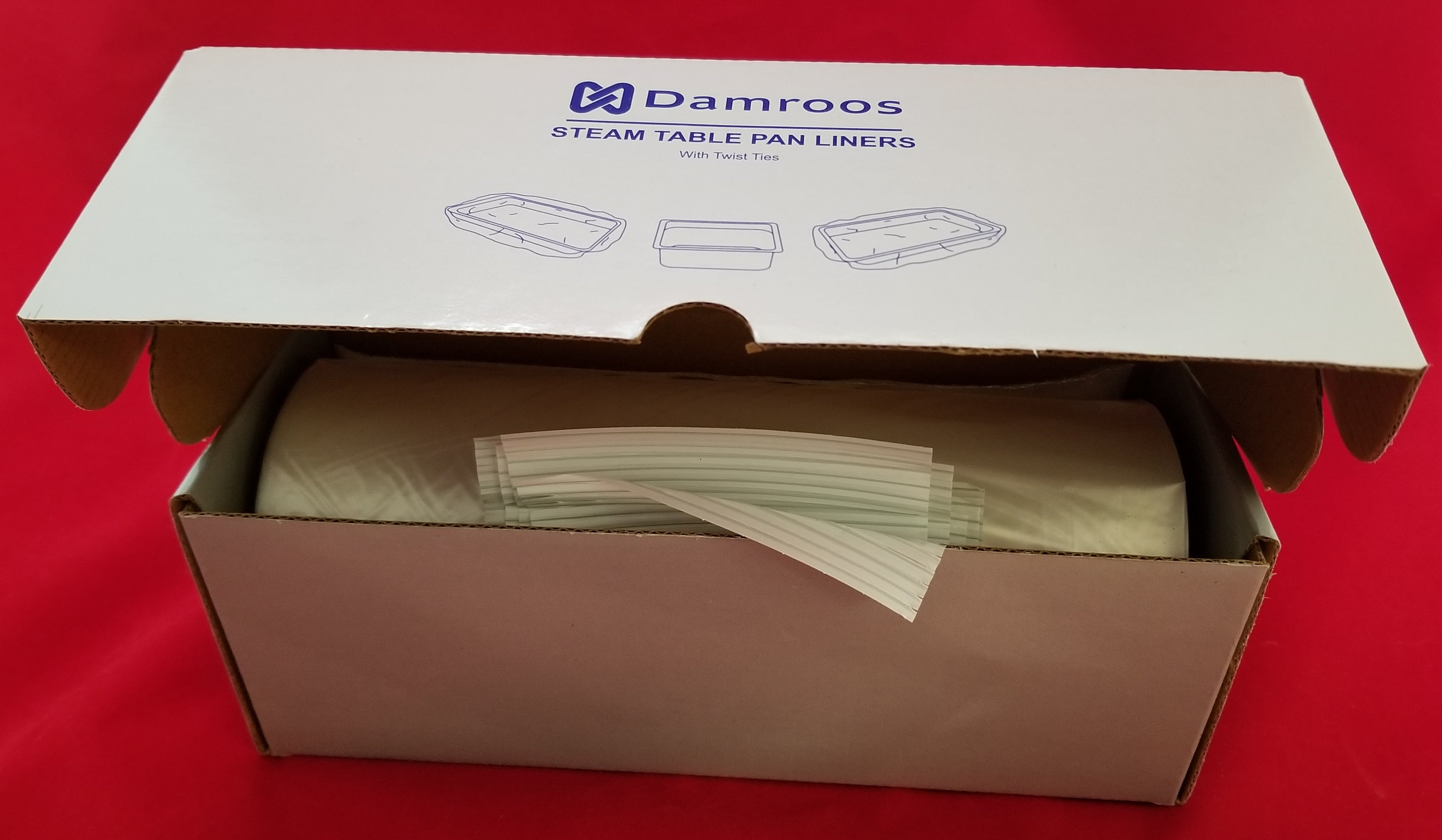 18" x 14" Steam Table Pan Disposable Liners, Suitable for 1/3-Size Steam Table Pan