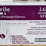 Nitrile Gloves Powder Free - Large