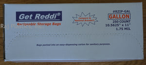 Reclosable Bags with Write-On Block Label