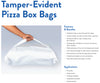 Tamper-Proof Pizza Delivery Bags